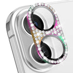 ENKAY Hat-Prince Blink 鑽石相機鏡頭鋁合金鋼化玻璃膜，適用於 iPhone 17 Pro Max，適用於 iPhone 17 Pro，適用於 iPhone 17