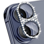 ENKAY Hat-Prince Blink 鑽石相機鏡頭鋁合金鋼化玻璃膜，適用於 iPhone 17 Pro Max，適用於 iPhone 17 Pro，適用於 iPhone 17