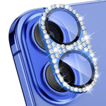 ENKAY Hat-Prince Blink 鑽石相機鏡頭鋁合金鋼化玻璃膜，適用於 iPhone 17 Pro Max，適用於 iPhone 17 Pro，適用於 iPhone 17