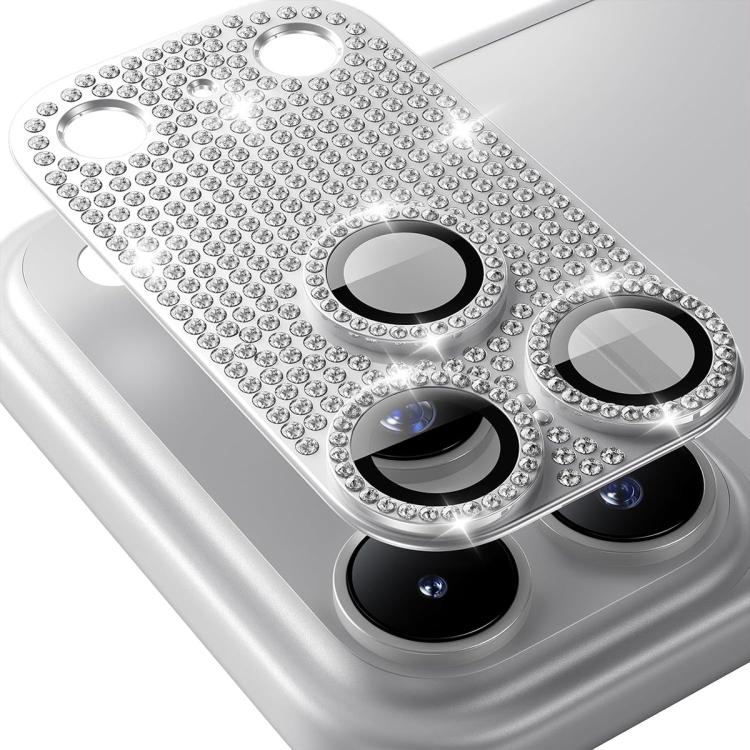 ENKAY Hat-Prince Blink 鑽石相機鏡頭鋁合金鋼化玻璃膜，適用於 iPhone 17 Pro Max，適用於 iPhone 17 Pro，適用於 iPhone 17