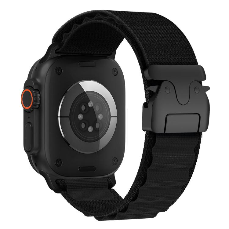 降落傘扣高山尼龍環錶帶，適用於 Apple Watch 46mm / 49mm / 45mm / 44mm，適用於 Apple Watch 42mm / 41mm / 40mm / 38mm