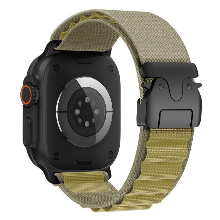 降落傘扣高山尼龍環錶帶，適用於 Apple Watch 46mm / 49mm / 45mm / 44mm，適用於 Apple Watch 42mm / 41mm / 40mm / 38mm
