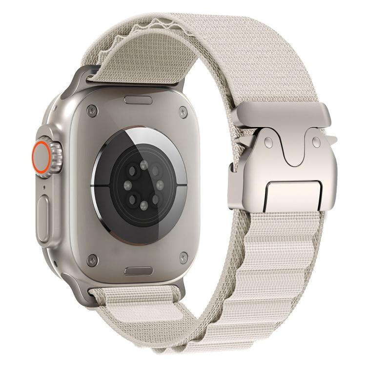 降落傘扣高山尼龍環錶帶，適用於 Apple Watch 46mm / 49mm / 45mm / 44mm，適用於 Apple Watch 42mm / 41mm / 40mm / 38mm