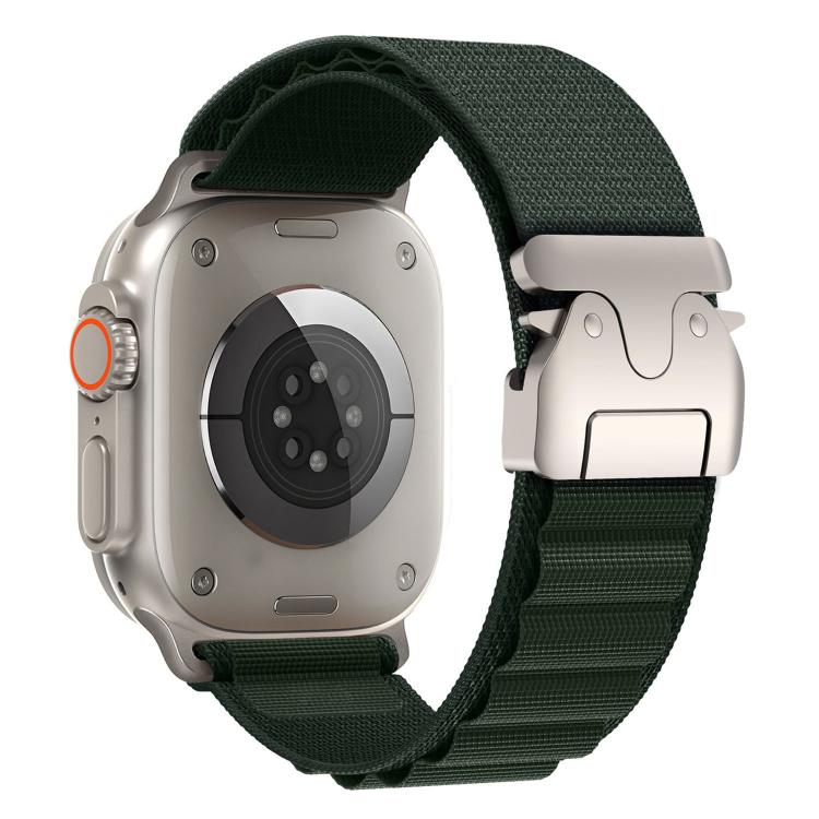 降落傘扣高山尼龍環錶帶，適用於 Apple Watch 46mm / 49mm / 45mm / 44mm，適用於 Apple Watch 42mm / 41mm / 40mm / 38mm