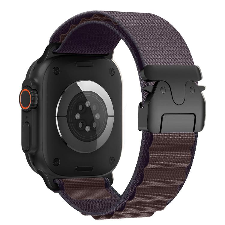 降落傘扣高山尼龍環錶帶，適用於 Apple Watch 46mm / 49mm / 45mm / 44mm，適用於 Apple Watch 42mm / 41mm / 40mm / 38mm
