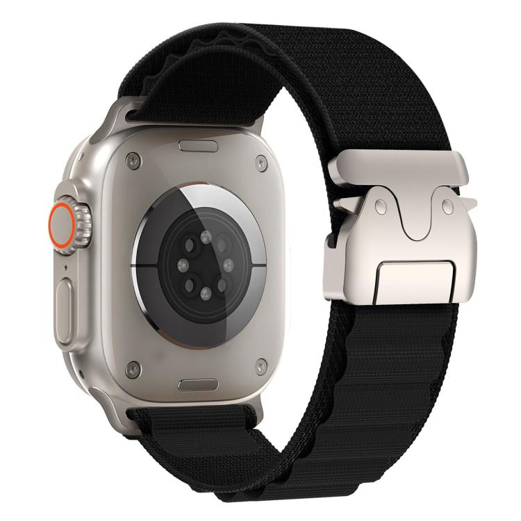 降落傘扣高山尼龍環錶帶，適用於 Apple Watch 46mm / 49mm / 45mm / 44mm，適用於 Apple Watch 42mm / 41mm / 40mm / 38mm