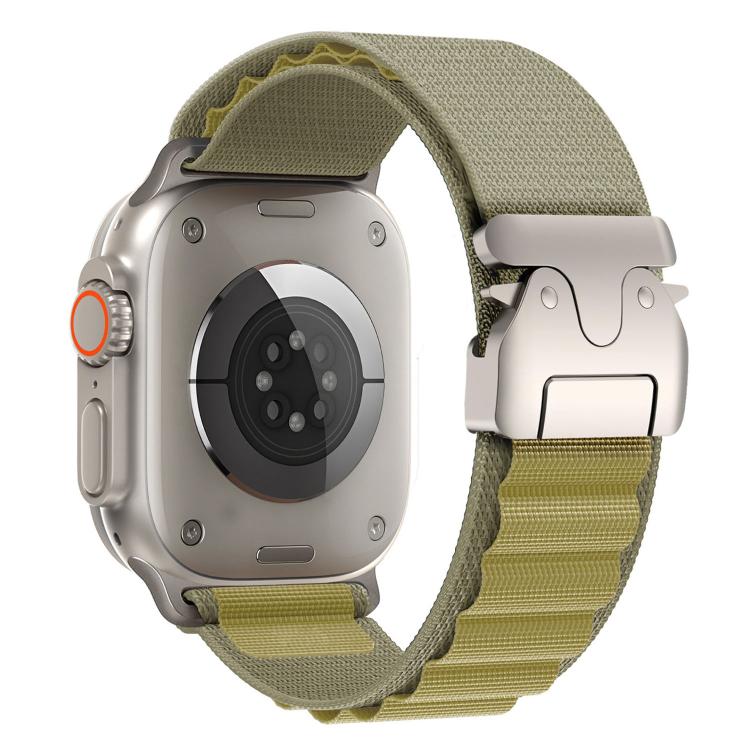 降落傘扣高山尼龍環錶帶，適用於 Apple Watch 46mm / 49mm / 45mm / 44mm，適用於 Apple Watch 42mm / 41mm / 40mm / 38mm