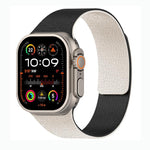 拼色荔枝紋磁吸矽膠錶帶，適用於 Apple Watch 46mm / 49mm / 45mm / 44mm，適用於 Apple Watch 42mm / 41mm / 40mm / 38mm