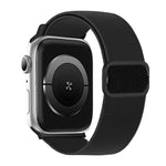 斜紋 D 形環扣尼龍彈性錶帶，適用於 Apple Watch 46mm / 49mm / 45mm / 44mm，適用於 Apple Watch 42mm / 41mm / 40mm / 38mm