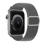 斜紋 D 形環扣尼龍彈性錶帶，適用於 Apple Watch 46mm / 49mm / 45mm / 44mm，適用於 Apple Watch 42mm / 41mm / 40mm / 38mm