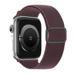 斜紋 D 形環扣尼龍彈性錶帶，適用於 Apple Watch 46mm / 49mm / 45mm / 44mm，適用於 Apple Watch 42mm / 41mm / 40mm / 38mm