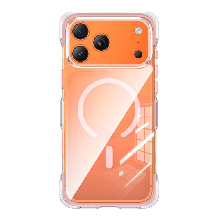 真空密封透明氣囊磁吸壓克力手機殼，適用於 iPhone 17 Pro Max、iPhone 17 Pro、iPhone 17