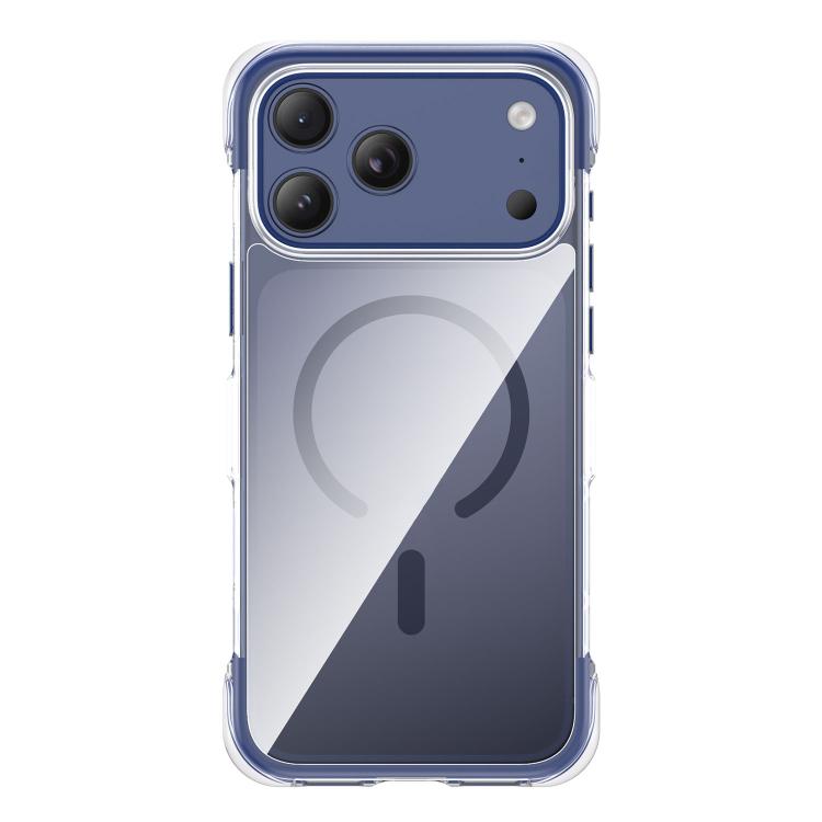 真空密封透明氣囊磁吸壓克力手機殼，適用於 iPhone 17 Pro Max、iPhone 17 Pro、iPhone 17