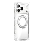 真空密封透明氣囊磁吸旋轉支架壓克力手機殼，適用於 iPhone 17 Pro Max、iPhone 17 Pro、iPhone 17