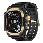 金屬保護殼一體成型TPU錶帶，適用於Apple Watch Ultra 3 / Ultra 2 / Ultra 1 49mm