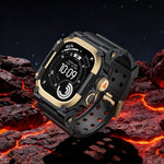 金屬保護殼一體成型TPU錶帶，適用於Apple Watch Ultra 3 / Ultra 2 / Ultra 1 49mm