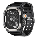 金屬保護殼一體成型TPU錶帶，適用於Apple Watch Ultra 3 / Ultra 2 / Ultra 1 49mm