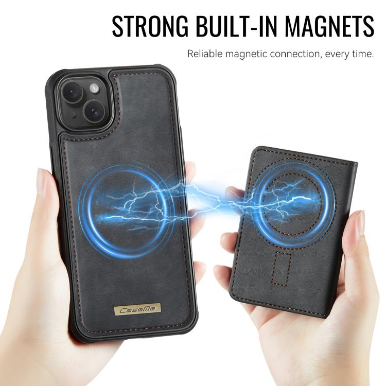 CaseMe Me80 系列可拆卸錢包磁吸 RFID 素皮手機殼，適用於 iPhone 13、iPhone 12 / 12 Pro、iPhone 12 Pro Max、iPhone 11 Pro Max、iPhone 11、iPhone 11 Pro