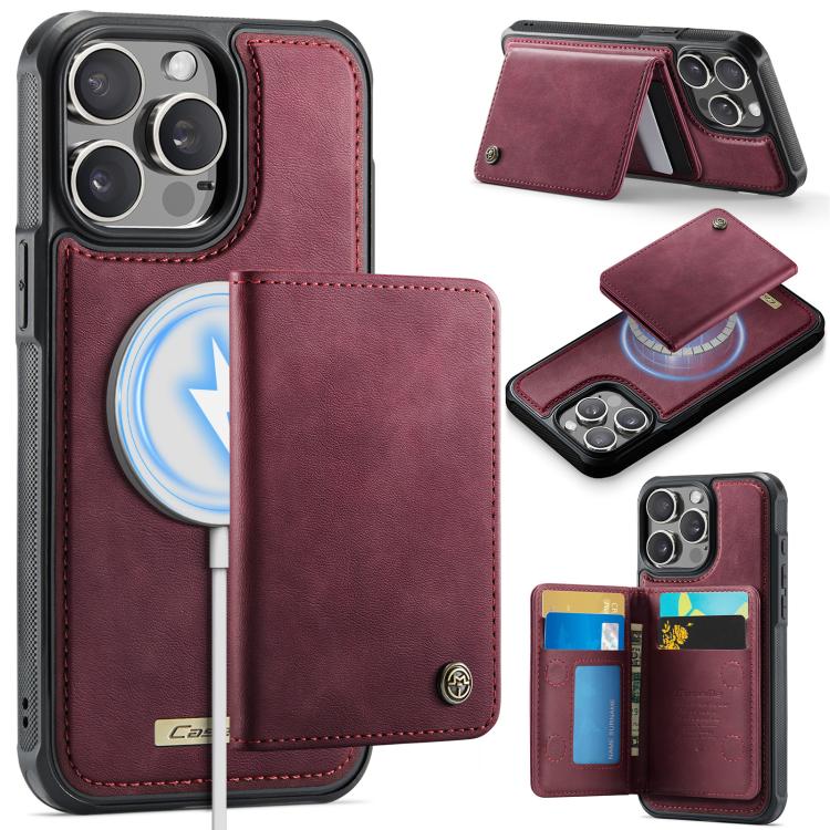 CaseMe Me80 系列可拆卸錢包磁吸 RFID 素皮手機殼，適用於 iPhone 13、iPhone 12 / 12 Pro、iPhone 12 Pro Max、iPhone 11 Pro Max、iPhone 11、iPhone 11 Pro