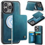 CaseMe Me80 系列可拆卸錢包磁吸 RFID 素皮手機殼，適用於 iPhone 13、iPhone 12 / 12 Pro、iPhone 12 Pro Max、iPhone 11 Pro Max、iPhone 11、iPhone 11 Pro