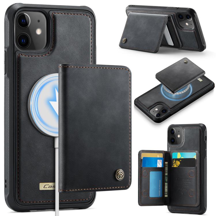 CaseMe Me80 系列可拆卸錢包磁吸 RFID 素皮手機殼，適用於 iPhone 13、iPhone 12 / 12 Pro、iPhone 12 Pro Max、iPhone 11 Pro Max、iPhone 11、iPhone 11 Pro