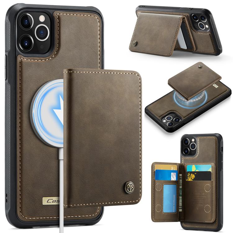 CaseMe Me80 系列可拆卸錢包磁吸 RFID 素皮手機殼，適用於 iPhone 13、iPhone 12 / 12 Pro、iPhone 12 Pro Max、iPhone 11 Pro Max、iPhone 11、iPhone 11 Pro