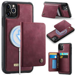 CaseMe Me80 系列可拆卸錢包磁吸 RFID 素皮手機殼，適用於 iPhone 13、iPhone 12 / 12 Pro、iPhone 12 Pro Max、iPhone 11 Pro Max、iPhone 11、iPhone 11 Pro