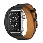 適用於 Apple Watch 3 / 2 / 1 代 38mm 通用皮革雙環錶帶