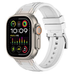三層裝甲矽膠錶帶，適用於 Apple Watch 49mm / 46mm / 45mm / 44mm，適用於 Apple Watch 42mm / 41mm / 40mm / 38mm