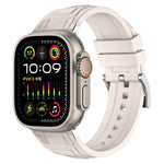 三層裝甲矽膠錶帶，適用於 Apple Watch 49mm / 46mm / 45mm / 44mm，適用於 Apple Watch 42mm / 41mm / 40mm / 38mm