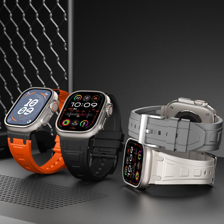 三層裝甲矽膠錶帶，適用於 Apple Watch 49mm / 46mm / 45mm / 44mm，適用於 Apple Watch 42mm / 41mm / 40mm / 38mm