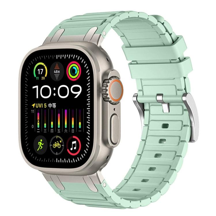加強型 I 形紋理矽膠錶帶，適用於 Apple Watch 49mm / 46mm / 45mm / 44mm，適用於 Apple Watch 42mm / 41mm / 40mm / 38mm