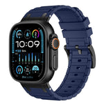 加強型 I 形紋理矽膠錶帶，適用於 Apple Watch 49mm / 46mm / 45mm / 44mm，適用於 Apple Watch 42mm / 41mm / 40mm / 38mm