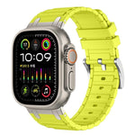加強型 I 形紋理矽膠錶帶，適用於 Apple Watch 49mm / 46mm / 45mm / 44mm，適用於 Apple Watch 42mm / 41mm / 40mm / 38mm