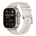 加強型 I 形紋理矽膠錶帶，適用於 Apple Watch 49mm / 46mm / 45mm / 44mm，適用於 Apple Watch 42mm / 41mm / 40mm / 38mm