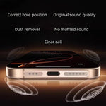 5件組高密度金屬一體式揚聲器防塵蓋，適用於 iPhone 17