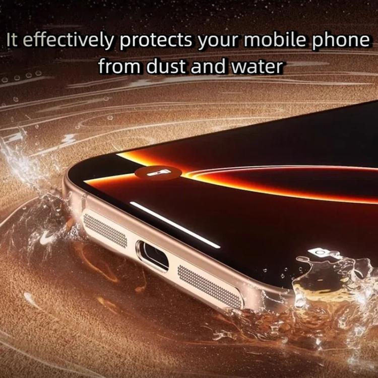 5件組高密度金屬一體式揚聲器防塵蓋，適用於 iPhone 17