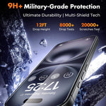 10片裝3D大弧邊電鍍防爆抗刮全屏高清鋼化玻璃膜，適用於 iPhone 17 Pro Max、iPhone 17 Pro、iPhone 17、iPhone Air、iPhone 16 Pro Max、iPhone 16 Pro、iPhone 16