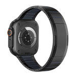 曲面雙色側釋放不鏽鋼錶帶，適用於 Apple Watch 49mm / 46mm / 45mm / 44mm，適用於 Apple Watch 42mm / 41mm / 40mm / 38mm