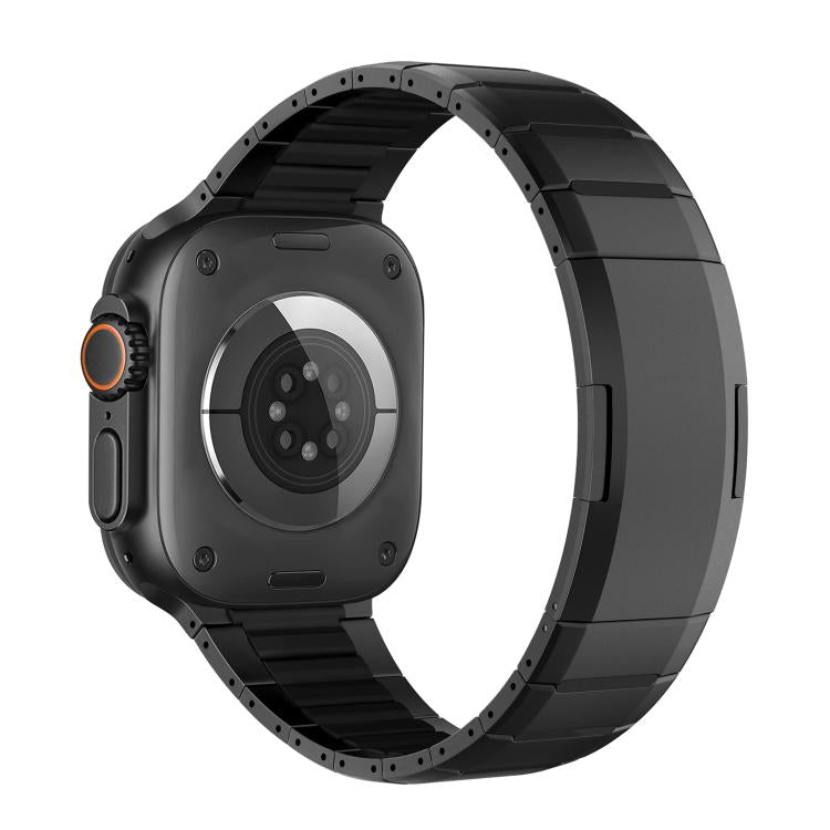 曲面雙色側釋放不鏽鋼錶帶，適用於 Apple Watch 49mm / 46mm / 45mm / 44mm，適用於 Apple Watch 42mm / 41mm / 40mm / 38mm