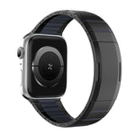 曲面雙色側釋放不鏽鋼錶帶，適用於 Apple Watch 49mm / 46mm / 45mm / 44mm，適用於 Apple Watch 42mm / 41mm / 40mm / 38mm