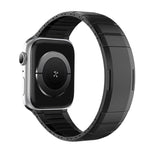 曲面雙色側釋放不鏽鋼錶帶，適用於 Apple Watch 49mm / 46mm / 45mm / 44mm，適用於 Apple Watch 42mm / 41mm / 40mm / 38mm