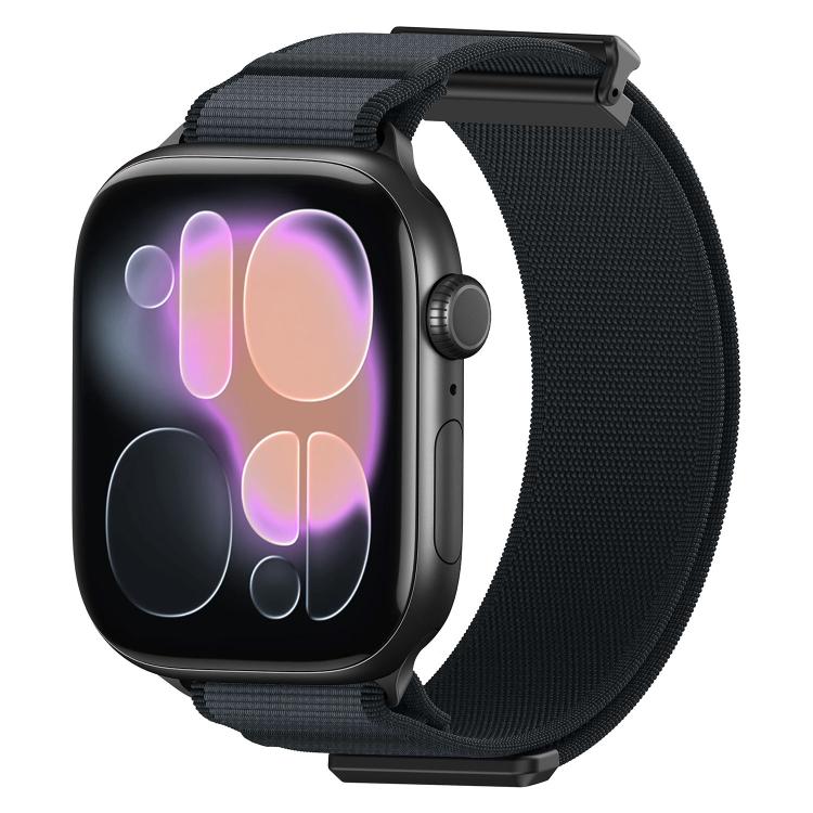 雙關節磁性金屬錶頭尼龍錶帶，適用於 Apple Watch 49mm / 46mm / 45mm / 44mm，適用於 Apple Watch 42mm / 41mm / 40mm / 38mm