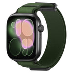 雙關節磁性金屬錶頭尼龍錶帶，適用於 Apple Watch 49mm / 46mm / 45mm / 44mm，適用於 Apple Watch 42mm / 41mm / 40mm / 38mm