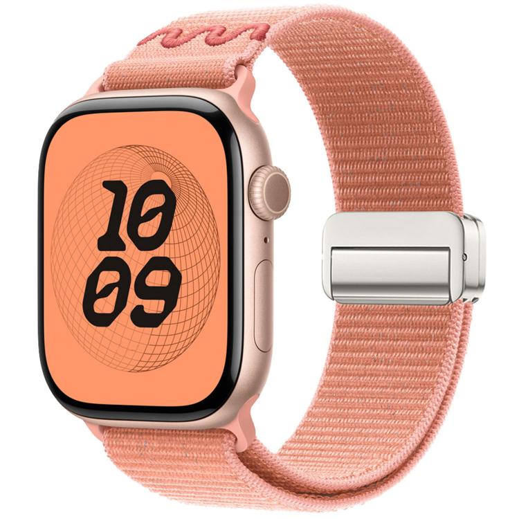 磁性扣環尼龍錶帶，適用於 Apple Watch 46mm / 49mm / 45mm / 44mm，適用於 Apple Watch 42mm / 41mm / 40mm / 38mm