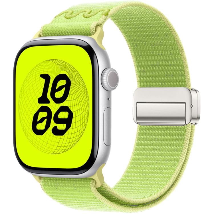 磁性扣環尼龍錶帶，適用於 Apple Watch 46mm / 49mm / 45mm / 44mm，適用於 Apple Watch 42mm / 41mm / 40mm / 38mm