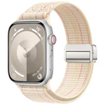磁性扣環尼龍錶帶，適用於 Apple Watch 46mm / 49mm / 45mm / 44mm，適用於 Apple Watch 42mm / 41mm / 40mm / 38mm