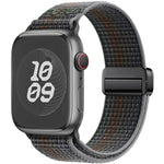 磁性扣環尼龍錶帶，適用於 Apple Watch 46mm / 49mm / 45mm / 44mm，適用於 Apple Watch 42mm / 41mm / 40mm / 38mm