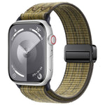 磁性扣環尼龍錶帶，適用於 Apple Watch 46mm / 49mm / 45mm / 44mm，適用於 Apple Watch 42mm / 41mm / 40mm / 38mm