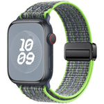 磁性扣環尼龍錶帶，適用於 Apple Watch 46mm / 49mm / 45mm / 44mm，適用於 Apple Watch 42mm / 41mm / 40mm / 38mm